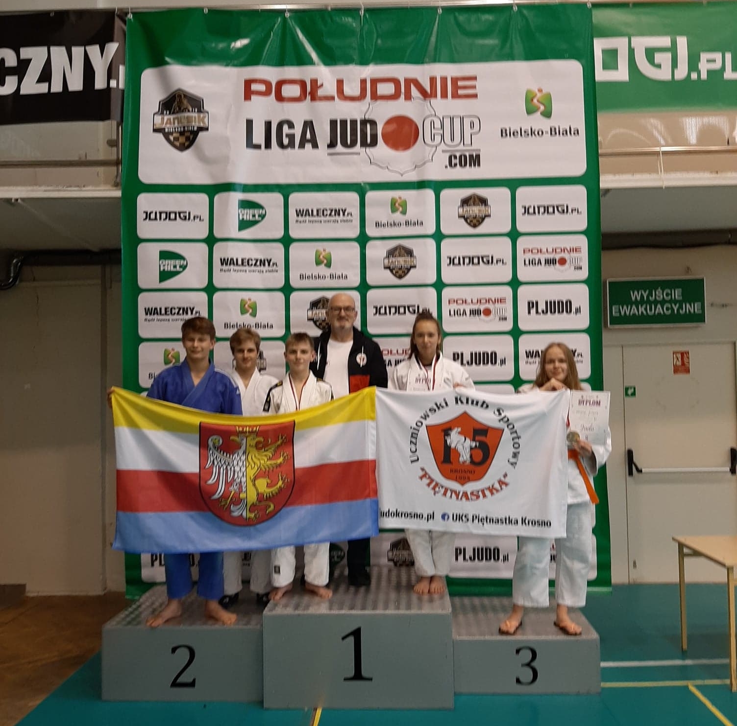 Międzywojewódzkie Mistrzostwa Młodzików i Młodziczek w judo w Bielsku Białej